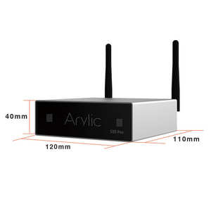 Arylic S50pro + WiFi inalámbrico BT 5,0 Aptx HD Preamplificador estéreo <span class=keywords><strong>Audio</strong></span> en casa Full Digital Clase D Multiroom Streamer System - Product Image 3