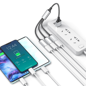 <span class=keywords><strong>USB</strong></span> Splitter 1 in 3 OUT หลายพอร์ต <span class=keywords><strong>USB</strong></span>, อะแดปเตอร์แยกชาร์จข้อมูลแยกสายชาย-หญิงสำหรับแล็ปท็อปแป้นพิมพ์ - Product Image 3