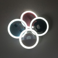 Lampu Ring LED Selfie USB Isi Ulang Portabel Penjualan Laris untuk Ponsel Pintar