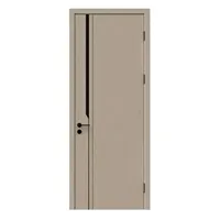 Porte en bois massif écologique de qualité supérieure avec grain de bois à transfert thermique et taille personnalisée pour écoles et restaurants