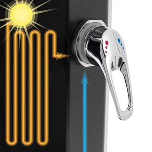 YIYA Corps incurvé chaud et froid extérieur énergie solaire piscine douche plage jardin douche - Product Image 5