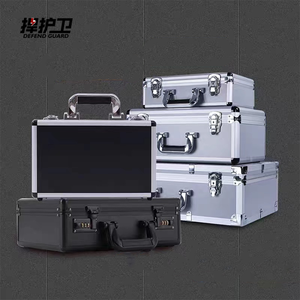 Aluminum Travel Case Portable <strong>Briefcase</strong> Tool <strong>Storage</strong> Case OEM ODM Support Metal Plastic Printable Logo - Product Image 5