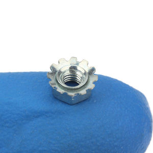 탄소강 K-락 너트 Keps 너트 외부 톱니형 잠금 와셔 포함 - Product Image 2