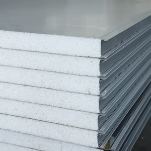 Panel <span class=keywords><strong>de</strong></span> pared tipo sándwich <span class=keywords><strong>de</strong></span> espuma EPS con <span class=keywords><strong>cubierta</strong></span> <span class=keywords><strong>de</strong></span> chapa <span class=keywords><strong>de</strong></span> acero para casas modulares y techos <span class=keywords><strong>de</strong></span> edificios prefabricados - Product Image 4