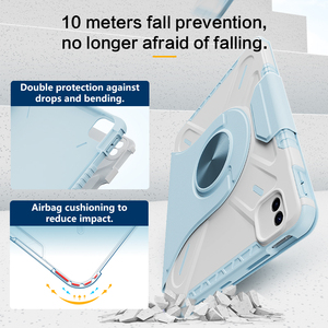 Vente en gros en stock Etui professionnel à rabat en PU Chargement du crayon Noir 10.2 pouces Coques et étuis universels pour tablette iPad - Product Image 4