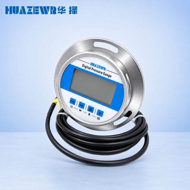 Intelligent Digital Vacuum Pressure Switch 4-20mA Panel Mounted Low Pressure Controller