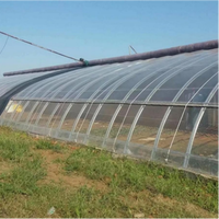 Film plastique PO de 200 microns de haute qualité pour serres agricoles, anti-buée, stabilisé aux UV, haute résistance, moulé par soufflage, vente en gros