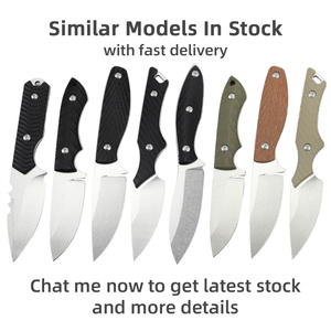 OEM đen Stonewash lưỡi bushcraft jagdmesser Nylon xử lý full-tang ngoài trời săn bắn chiến thuật cố định lưỡi dao với vỏ bọc - Product Image 3