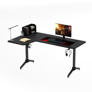 Tùy Chỉnh RGB LED Ánh Sáng Chơi Game Hiện Đại Bảng Chất Lượng Cao Gỗ Kim Loại PC Bàn Thiết Kế Cho Nhà Nội Thất Văn Phòng - Product Image 1