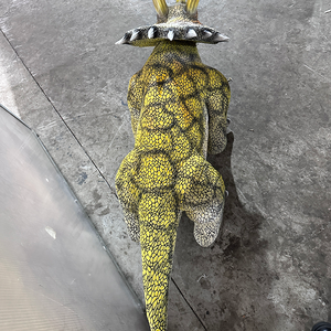 Modèle de dinosaure robotique en métal animatronique pour parcs d'attractions, parcs d'aventure, aéroports, événements intérieurs/extérieurs - Product Image 5