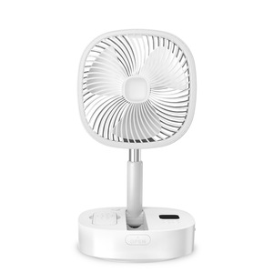 Ventilateur rafraîchisseur d'air pliable et télescopique, inclinaison à 180°, oscillation <span class=keywords><strong>automatique</strong></span>, grille amovible, sécurité enfant, USB/Type-C, pour camping-car/<span class=keywords><strong>voiture</strong></span>/extérieur - Product Image 2