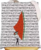 Sacs fourre-tout en toile avec logo personnalisé 3D numérique impression Portable décontracté grande capacité carte de la Palestine pour les femmes