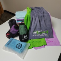 Serviette de Sport Personnalisable Anti-Transpiration, de Voyage et de Fitness, pour Tête et Mains, Couleur Unie