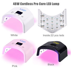 Nuevo diseño, lámpara Led <span class=keywords><strong>Uv</strong></span> inalámbrica de curado rápido de 48W, secador de uñas profesional, lámpara Led <span class=keywords><strong>Uv</strong></span>, lámpara de uñas recargable - Product Image 2