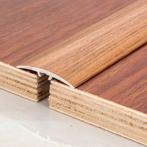 Seuil en aluminium de forme arrondie moderne pour usage hôtelier - Transition de sol, <span class=keywords><strong>parquet</strong></span>, carrelage, bande de connexion de revêtement de sol en métal, profilés - Product Image 3