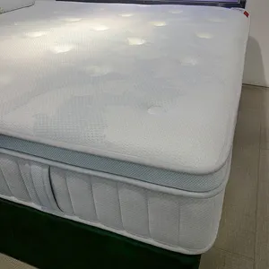 Cao cấp giường đơn kích thước massage nệm bekaert vải chỉnh hình innerspring Túi 1.8 2.0 cuộn dây nệm