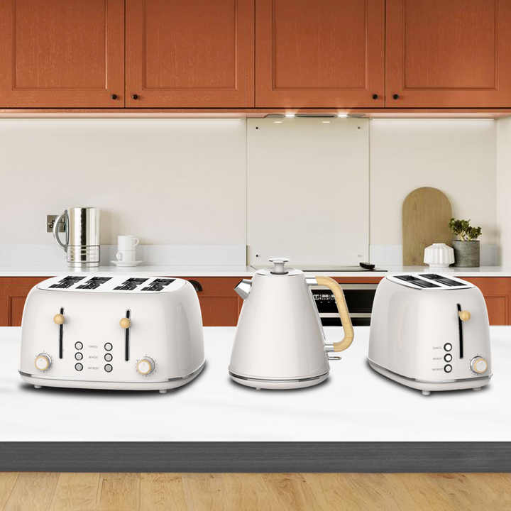 Wood Grain Style Retro Breakfast Sets - Kitchen Appliance