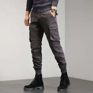 OEM/ODM Summer Lightweight Trousers Mens Tactical Fishing Pants Outdoor Hiking Cotton Quick Dry Cargo Pants Casual Work Trousers