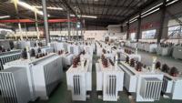 Transformateur de puissance Huamei modèle S13-M, triphasé, immergé dans l'huile, à enroulement cuivre-aluminium, triple enroulement, 11kV 35kV 1000kVA