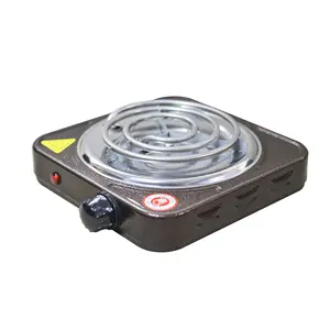 2 Plate Electric Stove Portable Electric Hot Plate Single Burner For Cooking Countertop Cooktop Stainless Steel Electric Stove Easy Clean