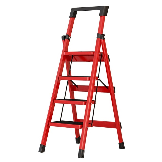 Wholesale Super-strong Load-bearing Household Folding Ladder Multi-functional Portable Step Ladder Thickened Safety Ladder