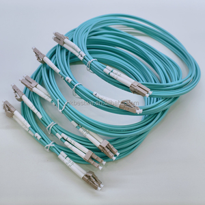 Suministro de cable de fibra óptica 10G OM3 Multimodo Duplex 3 M 5m 10m LC/UPC a LC/UPC 50/125μm LSZH Patch Cord - Product Image 1