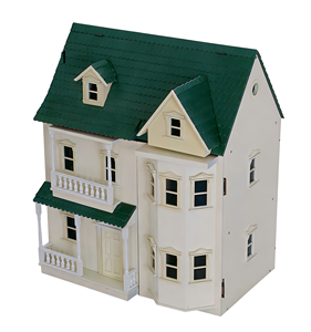 <span class=keywords><strong>Maison</strong></span> <span class=keywords><strong>de</strong></span> poupées en bois pour enfants, Kits pour <span class=keywords><strong>maison</strong></span> <span class=keywords><strong>de</strong></span> poupées victoriennes, élégante, échelle 1/12 - Product Image 2