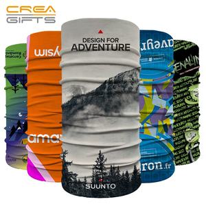 ผ้าคลุมหน้าแบบท่อไร้รอยต่อ สีพื้น ปรับแต่งได้ สำหรับปั่นจักรยาน ขี่มอเตอร์ไซค์ ใช้เป็นผ้าพันคออเนกประสงค์ - Product Image 6