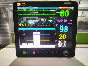 Dispositivi per il monitoraggio del paziente domestico da 15 pollici macchina per il monitoraggio del paziente dell'ospedale digitale veterinario <span class=keywords><strong>ICU</strong></span> - Product Image 2