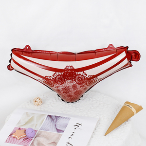 Addio al nubilato palloncini adulti san valentino difficili giocattoli per feste pene in alluminio palloncino biancheria intima palloncini <span class=keywords><strong>sesso</strong></span> gallina notte - Product Image 5
