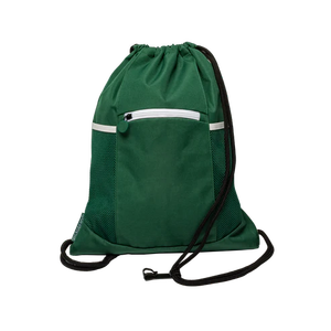 Bolsa con cordón personalizada de fábrica BSCI, bolsa de cuerda resistente al agua, bolsa deportiva para gimnasio, mochila con cordón de poliéster - Product Image 3