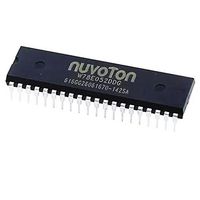 W78E052DDG 054 058 516DDG DIP40 Mikrokontroler Ic Chip