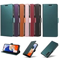 Étui portefeuille pour Samsung Galaxy S26 Ultra S25 S24 en similicuir ultra fin avec compartiment à billets et support paysage