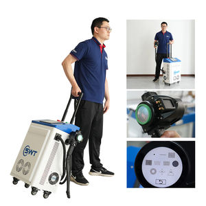 SWTレーザー洗浄機パッケージパルスレーザークリーナーユニバーサルホイールカート付きワークショップ周辺の輸送が容易 - Product Image 2