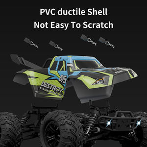 Coche RC de Alta Velocidad 35KM/H, Escala 1:16, Engranaje de Aleación, Tracción en Todas las Ruedas, Camioneta de Control Remoto con Motor de Escobillas de Carbón, Neumáticos Grandes Huecos - Product Image 4