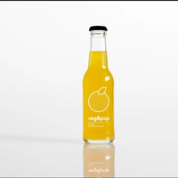 Bouteilles en verre transparentes vides 200/250/330/500ml avec bouchon couronne et sérigraphie pour vin, spiritueux, whisky, vodka, soda, jus et autres boissons