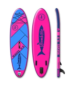 Tabla de surf inflable para yoga, tabla de paddle