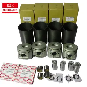 4JH1 Cilinder Liner Kits Ondersteuning Motorrevisie Rebuild Kits Voor Isuzu Truck