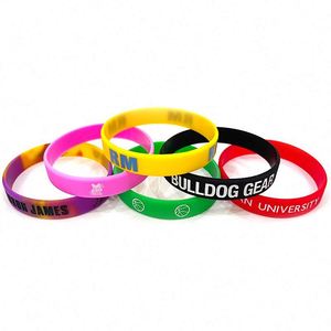 Customized Rubber Bangle Manufacturer of Silicone Bracelet Wristband Custom <b>Your</b> Own Logo - Product Image 5