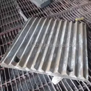 Produsen Mesin Industri berat baja mangan tinggi pelat rahang untuk rahang penghancur suku cadang aus