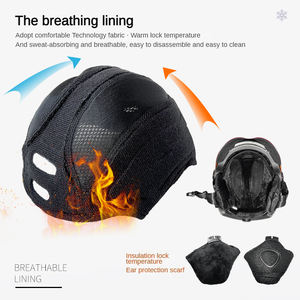 ירח מותאם אישית חורף ספורט חיצוני קסדה סה אישור כפול pc + eppc חומר מגן סקי כיסוי מגן - Product Image 5