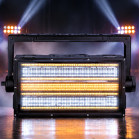 LiRo 700W IP66 Projecteurs Stroboscopiques LED Étanche RGB Blanc Éclairage de Scène DMX512 RDM pour Concert Événement DJ