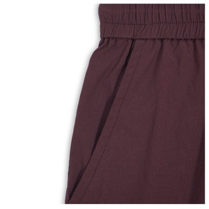 Pantalones anchos de mezcla de algodón de peso pesado con bloques de color, estilo casual y tela ultracómoda. - Product Image 5
