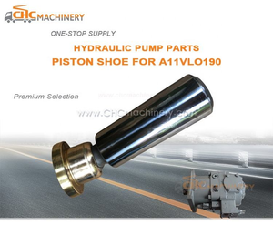 9 pièces/kit Sabots de piston A11VLO190 Neuf en acier allié, pièces de pompe à piston hydraulique pour engins de construction Série A11VLO - Product Image 5