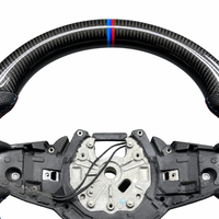 Volant sport en fibre de carbone et cuir pour F10 F20 F30 F32 F36 F80 F82 M3 M4 M Sport, vente en gros