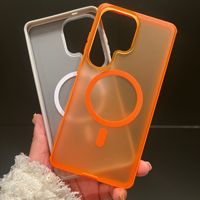 Funda Rígida Magnética Ultrafina de Lujo para iPhone 17 16 15 Pro Max, para Samsung S26U, para Mate80promax, para Xiaomi 17promax