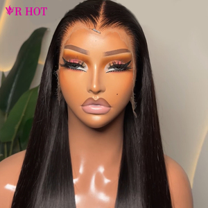 วิกผมตรงแบบ HD Lace Front <span class=keywords><strong>ผม</strong></span>เวียดนามแท้  ความหนาแน่น 250%  พร้อมผมที่ถอนมาแล้ว  วิกผมตรงแบบ Lace Closure  สำหรับผู้หญิง - Product Image 1