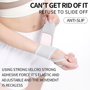 Penyangga Pergelangan Tangan Bernapas, Pembalut Ortopedi untuk Terowongan Karpal, Pelindung Pergelangan Tangan untuk Kebugaran dan Gym - Product Image 3