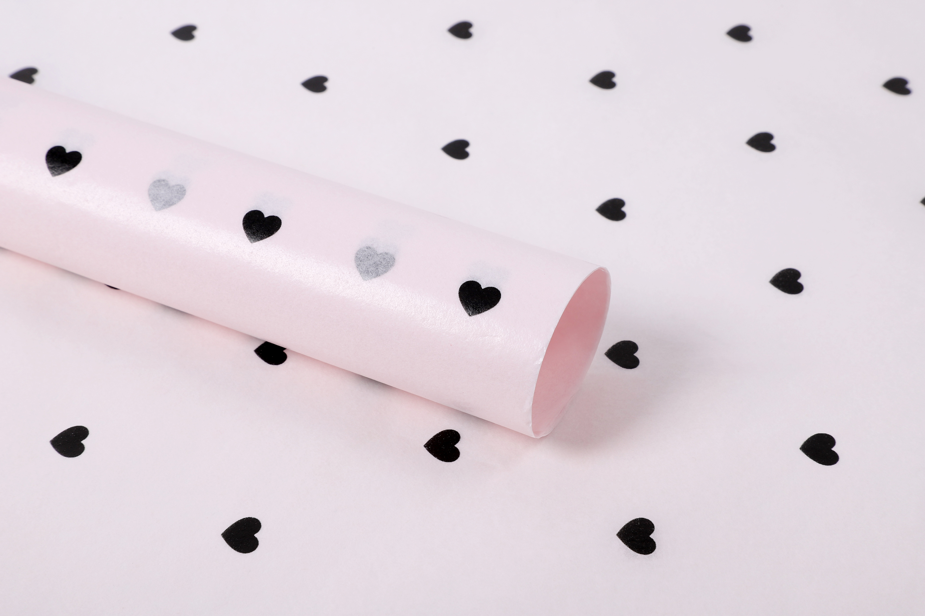 6-rose (coeur noir)