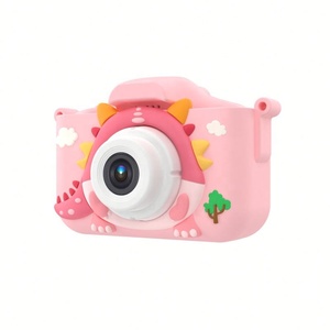Appareil photo numérique pour enfants, mini caméra vidéo pour enfants, jouet photographique pour enfants, caméra selfie pour enfants, petit dinosaure de dessin animé - Product Image 2
